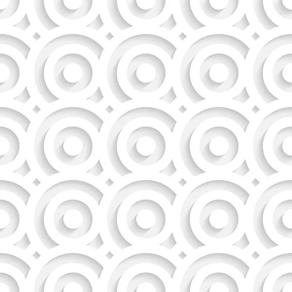 Modèle de cercles sans couture — Image vectorielle