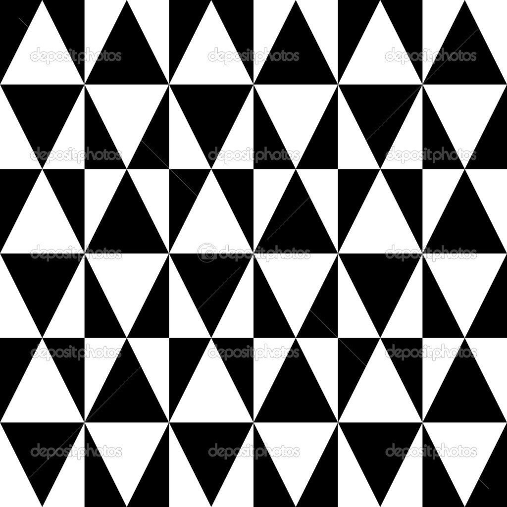 Seamless Monochrome Pattern