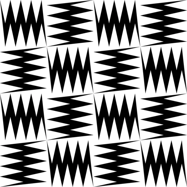 Naadloos zigzag patroon — Stockvector