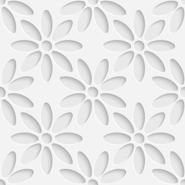 Kusursuz çiçek deseni