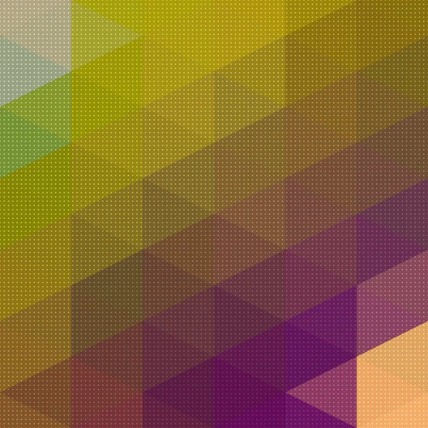 Patrón de mosaico triángulo — Vector de stock