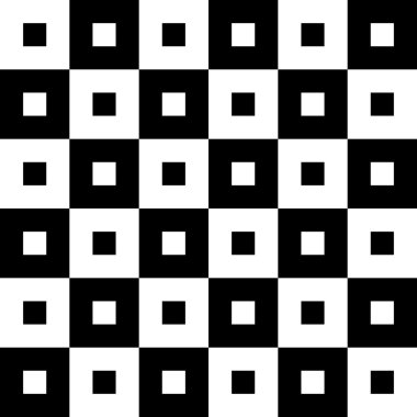 Dikişsiz kareler desen