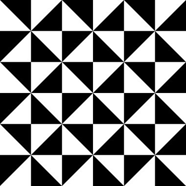 Dikişsiz üçgen desen