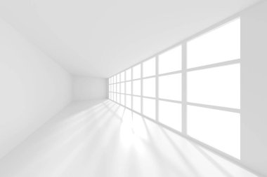 Soyut İç Kavram. Hipnotik Şirket İnşaatı. 3B Görüntü