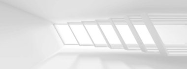 Minimal İnşaat Duvar Kağıdı. Tek Renkli Teknoloji Tasarımı. 3B Hazırlama