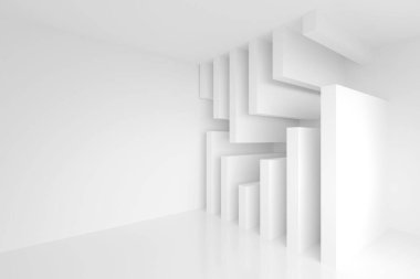 Minimal Mimarlık Geçmişi. Geometrik Teknoloji İnşaat. 3B Görüntü