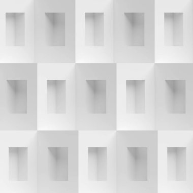 Soyut Bina Duvar Kağıdı. Hipnotik İş Tasarımı. 3B Hazırlama