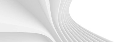 Modern İçişleri Konsepti. Güzel Teknoloji Şablonu. 3B Hazırlama