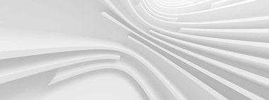 Modern Mimarlık Arkaplanı. Dijital İş İnşaatı. 3B Hazırlama