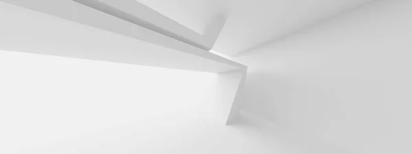 ホワイト アーキテクチャーのコンセプト 美しいビジネスデザイン 3Dレンダリング ストック画像