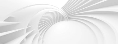 Modern İçişleri Konsepti. Tek renkli iş şablonu. 3B Hazırlama