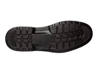 Beyaz bir arka plan üzerinde izole Erkek Ayakkabı