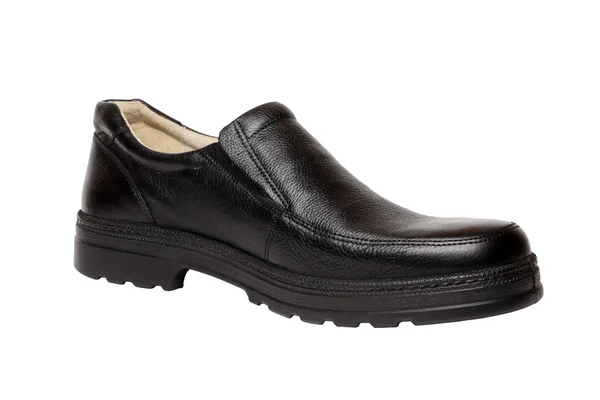 Beyaz bir arka plan üzerinde izole Erkek Ayakkabı