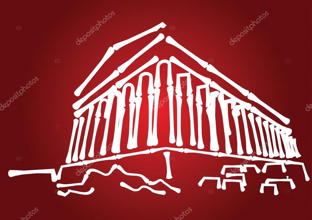 Greek ancient building