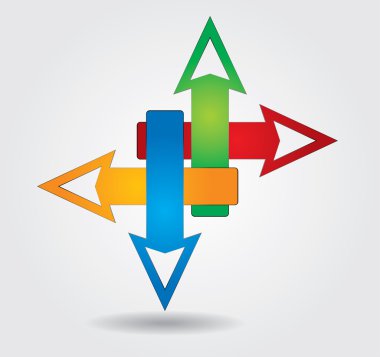 Üstbilgi veya afiş tasarım kümesi