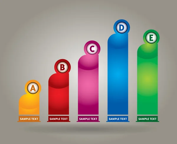 Gráfico de desenvolvimento —  Vetores de Stock