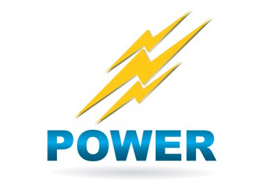 güç simgesi şablonu