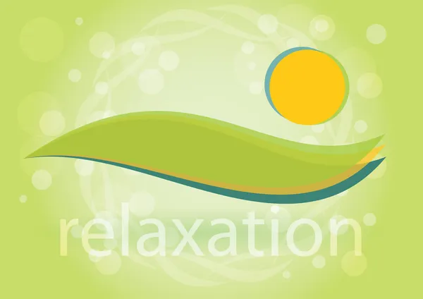 Relaxáció — Stock Vector