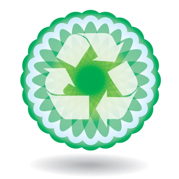 Recycling icon — Stock Vector