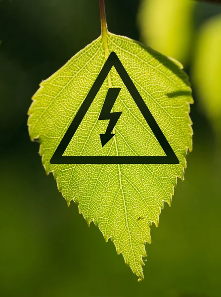 Potenza verde — Foto Stock