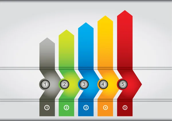 Gráfico de desarrollo — Archivo Imágenes Vectoriales