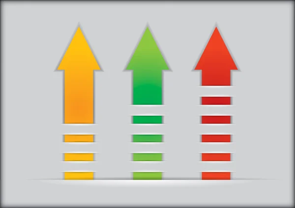 Gráfico de desarrollo — Vector de stock