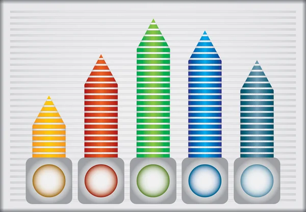 Gráfico de desarrollo — Archivo Imágenes Vectoriales