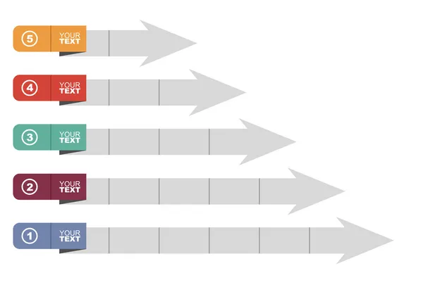 Gráfico de desenvolvimento — Vetor de Stock