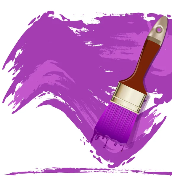 vector element for design in the form of a purple smear paint an