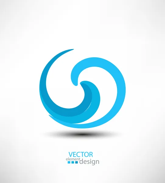 Elemento abstracto de diseño vectorial para el negocio — Vector de stock