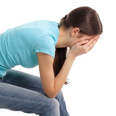 depresyon genç kız ağladı