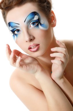 güzel kadın su öğesi