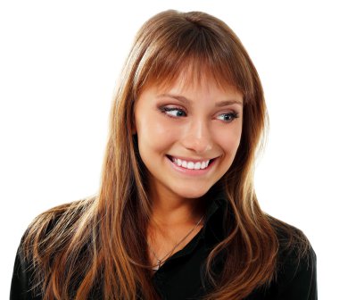 genç kız duygusal çekici olun yüzler