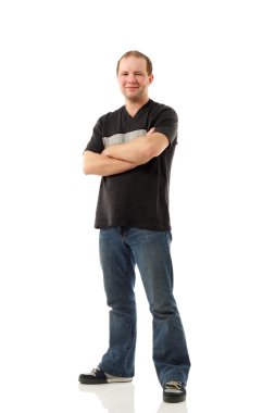Genç adam.