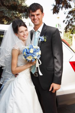 Düğün - Gelin Damat hugs
