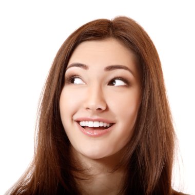 sol köşedeki arıyorum güzel gülümseyen kız