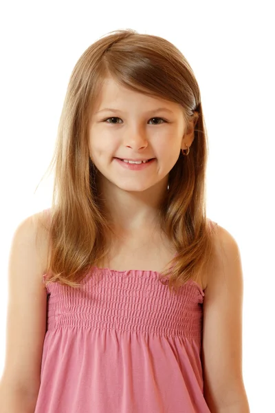 Cute smiling little girl — Stock Photo, Image