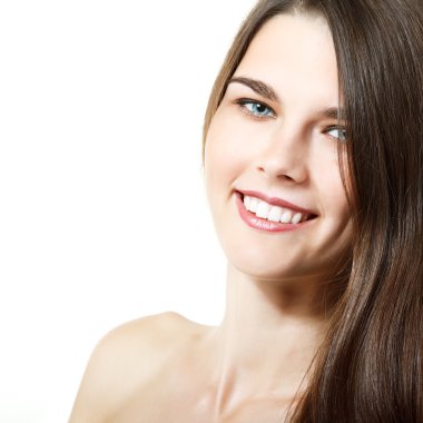 gülümseyen kız Güzellik Portresi