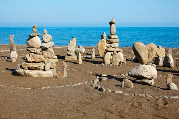Group of balanced stones — Stock Photo, Image