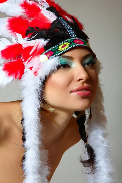 Native american indian — Stockfoto