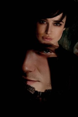 Güzel genç bir kadın ve yakışıklı bir adam, çift portre. Birbirine aşık çift. 