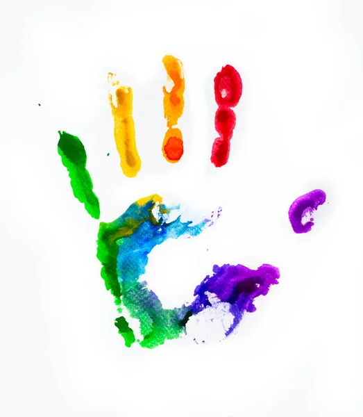 Mão Pintura Aquarela Colorida Vívida Ilustração Ideal Para Impressão Sirt — Fotografia de Stock