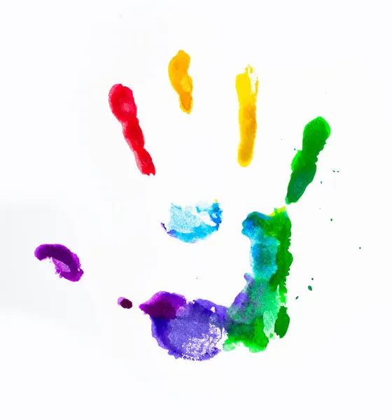 Hand Levande Färgad Akvarell Målning Illustration Perfekt För Sirt Tryck — Stockfoto