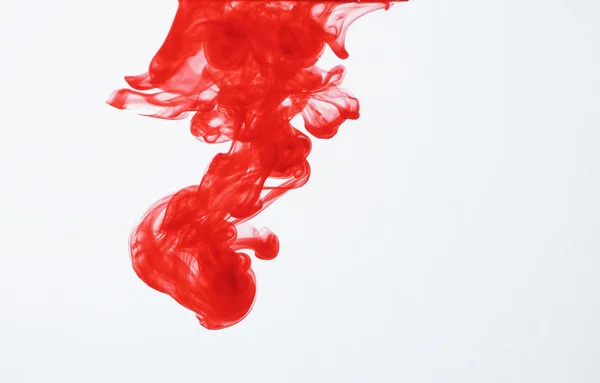 Red ink in water — Stock Photo, Image