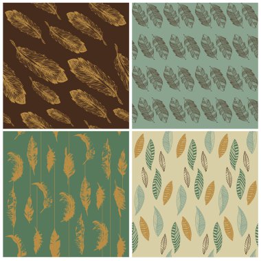 tüy sorunsuz-arka plan - tasarım ve scrapbook - vect