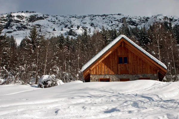 Los Alpes en invierno - 4 — Foto de Stock
