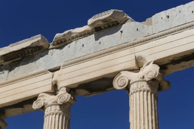 Atina, Yunanistan 'daki Akropolis' te Parthenon