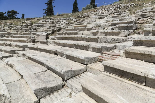 Teatro Dioniso All Acropoli Atene Grecia — Foto Stock