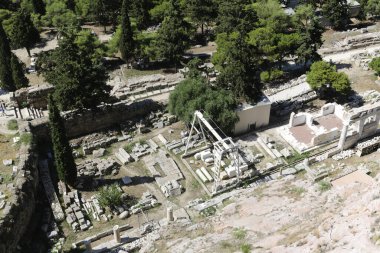 Atina, Yunanistan akropolü görünümü