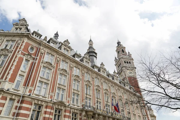 Wielki Plac Lille Francji — Zdjęcie stockowe